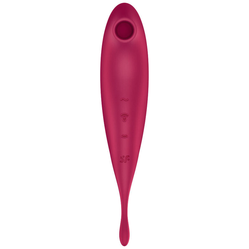 SATISFYER - TWIRLING PRO+ ESTIMULADOR Y VIBRADOR APP VERDE