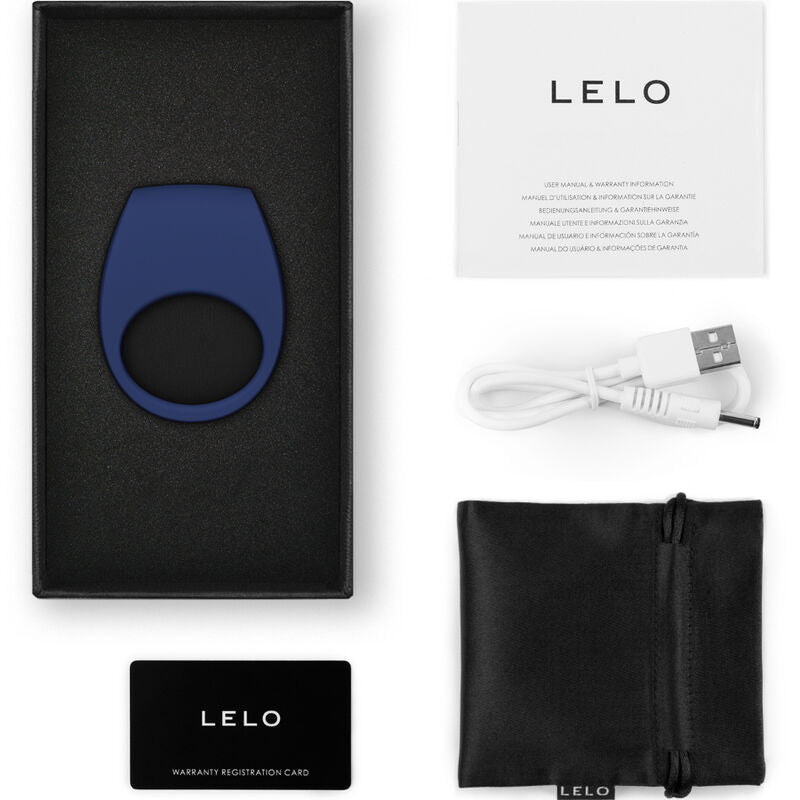 LELO - TOR 3 ANILLO VIBRADOR NEGRO