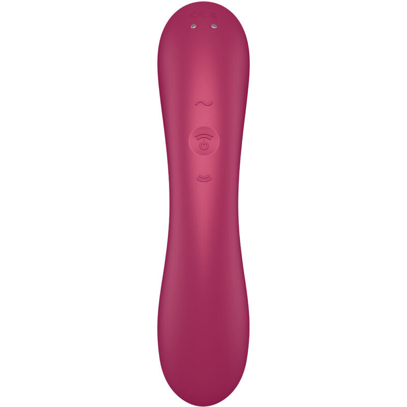SATISFYER - CURVE TRINITY 1 AIR PULSE VIBRATION GRIS