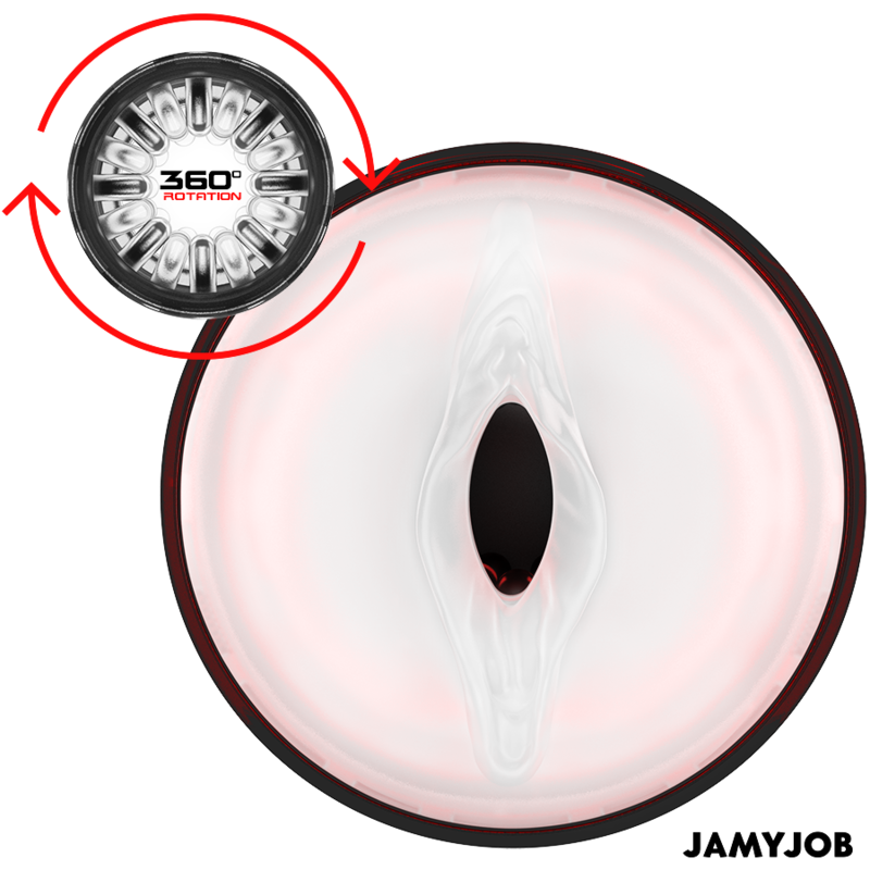 JAMYJOB - STORM AUTOMATISCHER VAGINA-MASTURBATOR 10 ROTATIONS- UND STOSSMODI