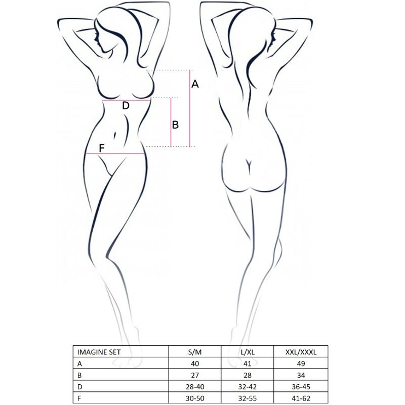 PASSION - WOMAN IMAGINE SET TALLA L/XL